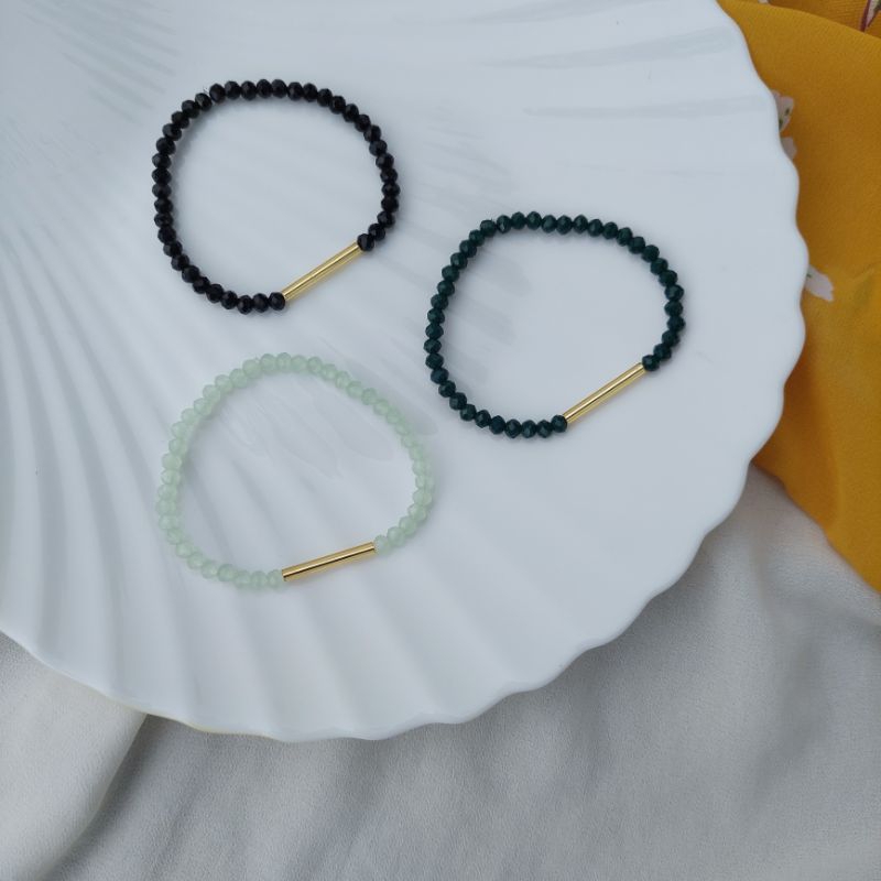 Gelang manik PART 1 | gelang batu| gelang kristal | gelang bunga