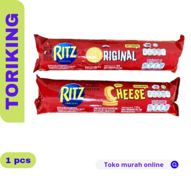 

RITZ CRACKERS ORIGINAL / CREAM CHEESE 118gr