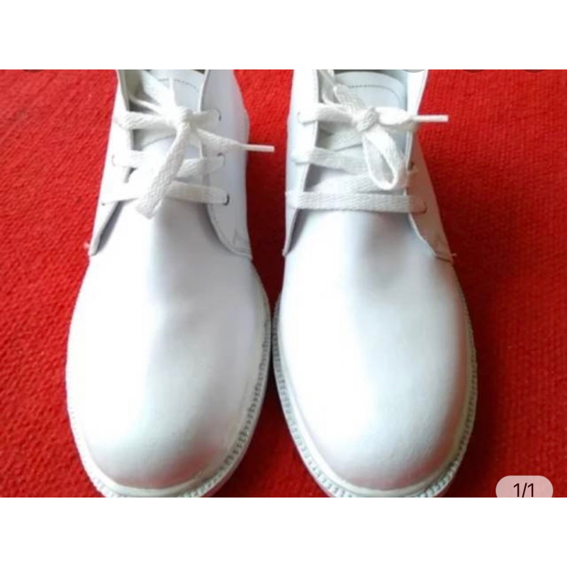 sepatu PDH PUTIH