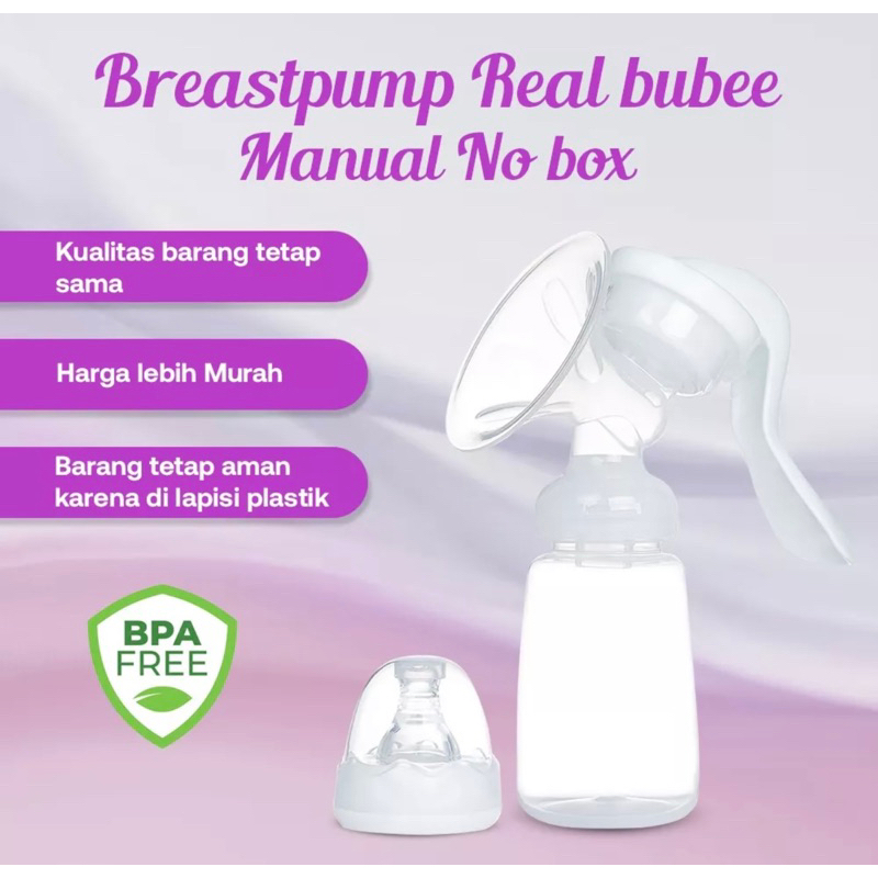 Pompa Asi Manual Real Bubble ,Mimi,  Breast Pump Original