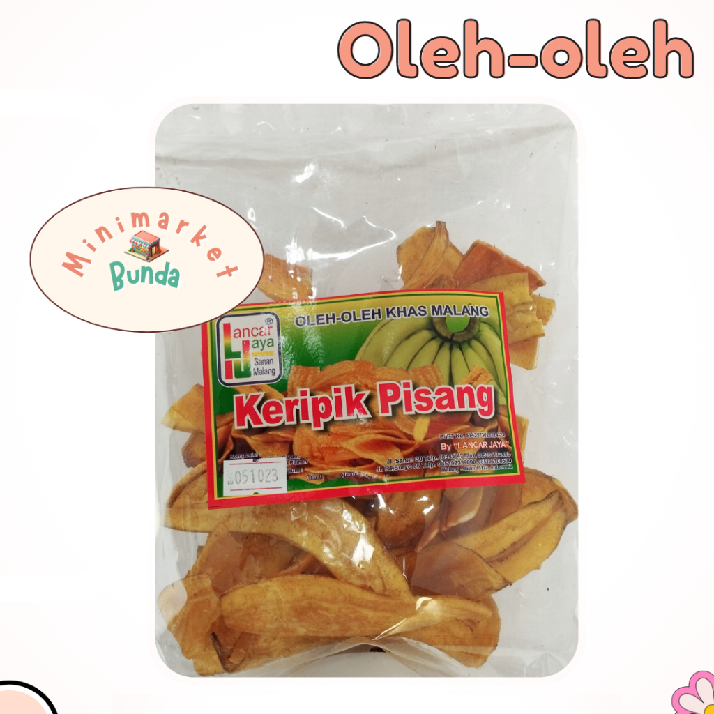 

Keripik Pisang Kriuk Murah [Oleh-oleh Khas Malang] Kripik Camilan Jajan Buah