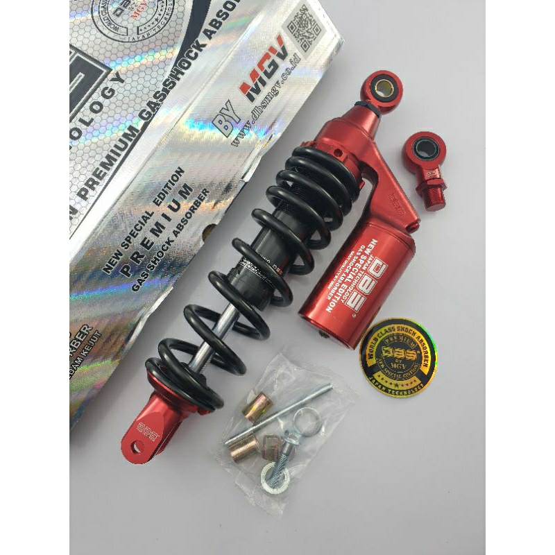 SHOCK DBS LEXI tabung bawah 722-300mm & tabung atas 725-315mm&330mm pemasangan pnp. barang asli DBS 