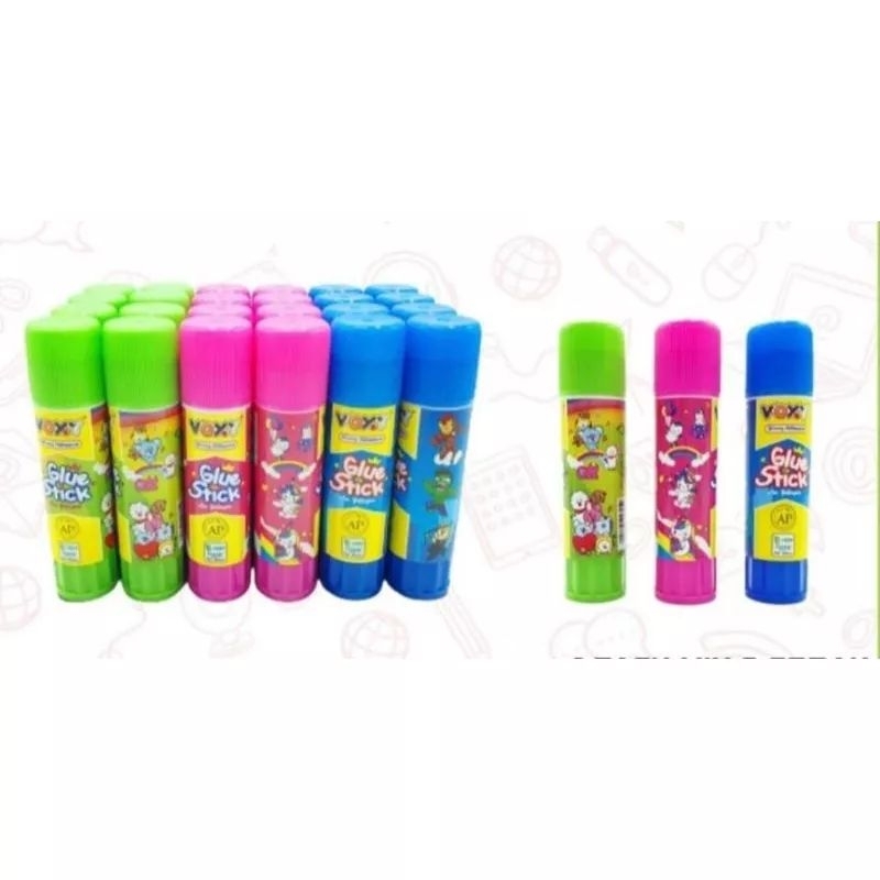 US361 Lem Perekat Kertas Tangan Sekolah Kantor Batang Mini Glue Stick 10g By Toko Haji Usman