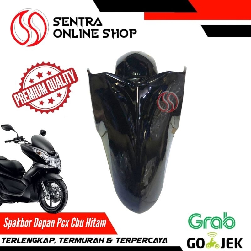 Spakbor depan pcx Cbu hitam