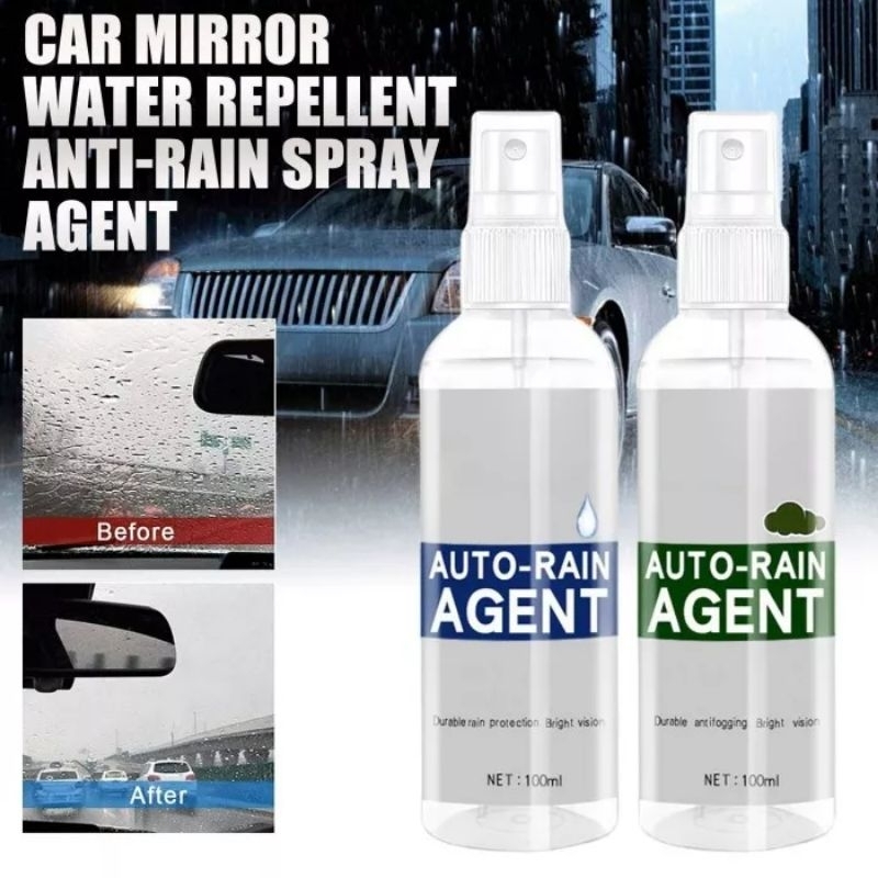 US364 Spray Anti Embun Hujan Air Fog Rain Agent Kaca Helm Spion Mobil 100ml By Toko Haji Usman