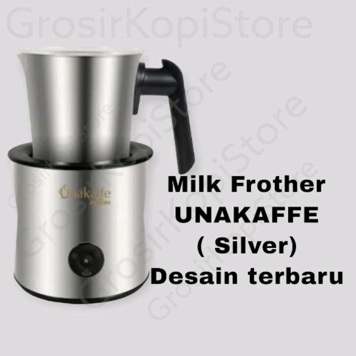 Excelso Milk Frother Unakaffe- Silver
