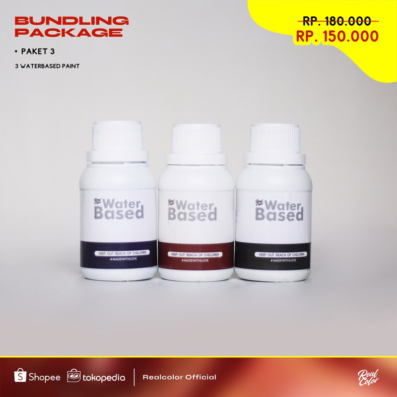 

PAKET 3 (3 botol waterbase)