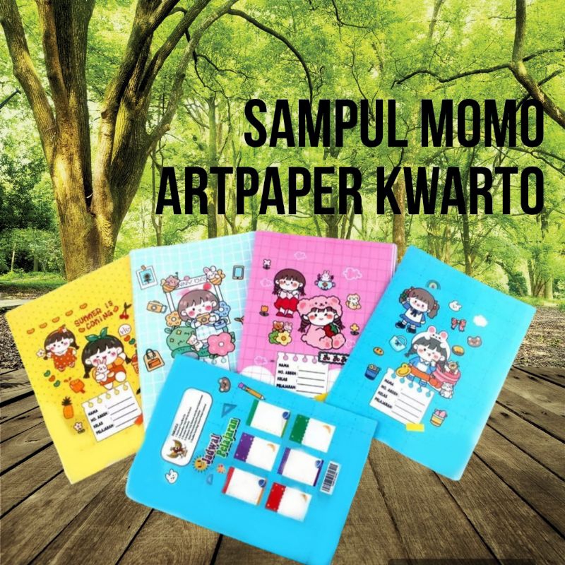

Sampul Kwarto Momo Artpaper Isi 20 Lembar / Sampul Kertas Cowo Cewe Momo