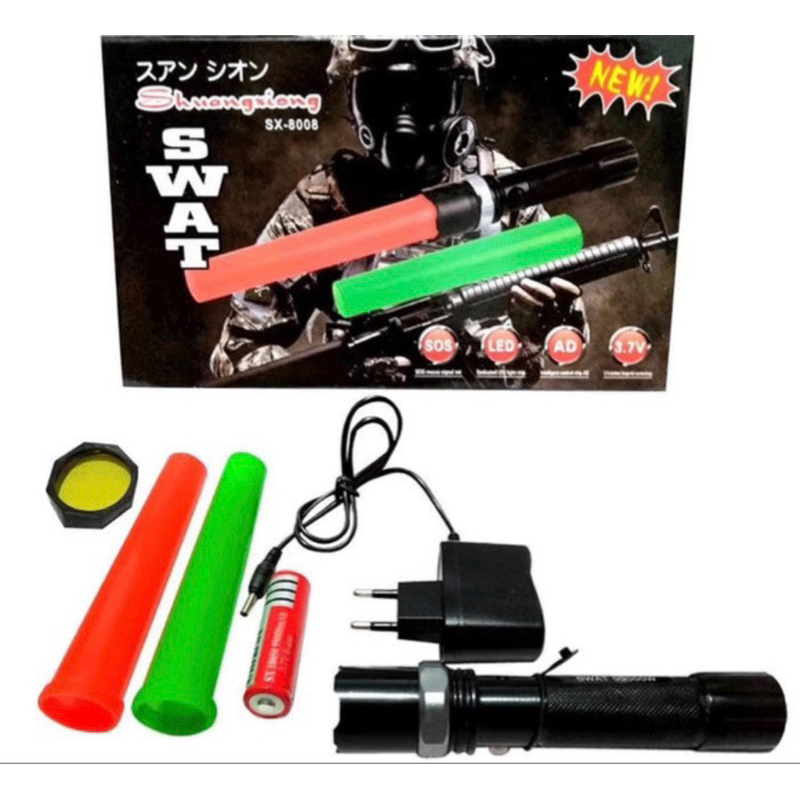 senter police swat + cone lalin