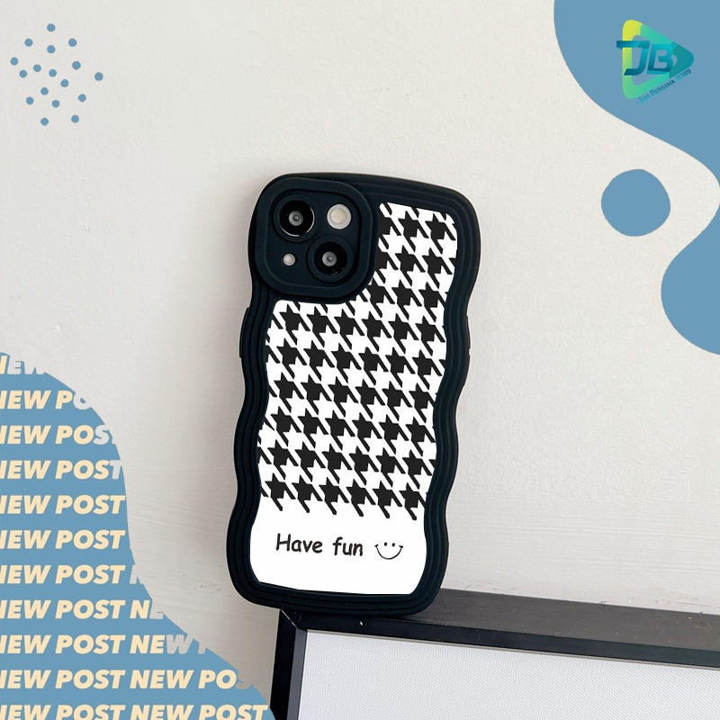 CUSTOM SOFTCASE SILIKON GELOMBANG WAVY CUSTOM GOOD LUCK FOR VIVO Y12 Y15 Y17 Y15S Y16 Y02S Y20 Y12S Y20S Y33S Y21 Y22 Y30 Y50 Y35 2022 Y51 2020 Y53S Y53 Y71 Y75 Y83 Y91 Y93 Y91C Y1S V5 V7+ V21 V23E V25 PRO S15 JB8683