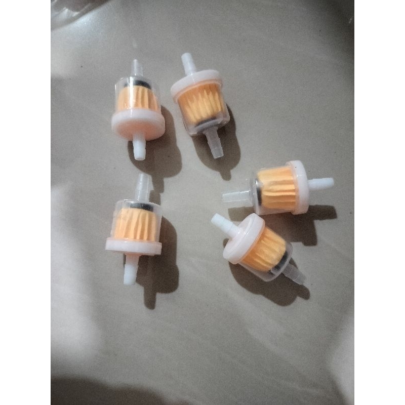 FILTER SARINGAN BENSIN isi 5pcs UNIVERSAL ALL MOTOR