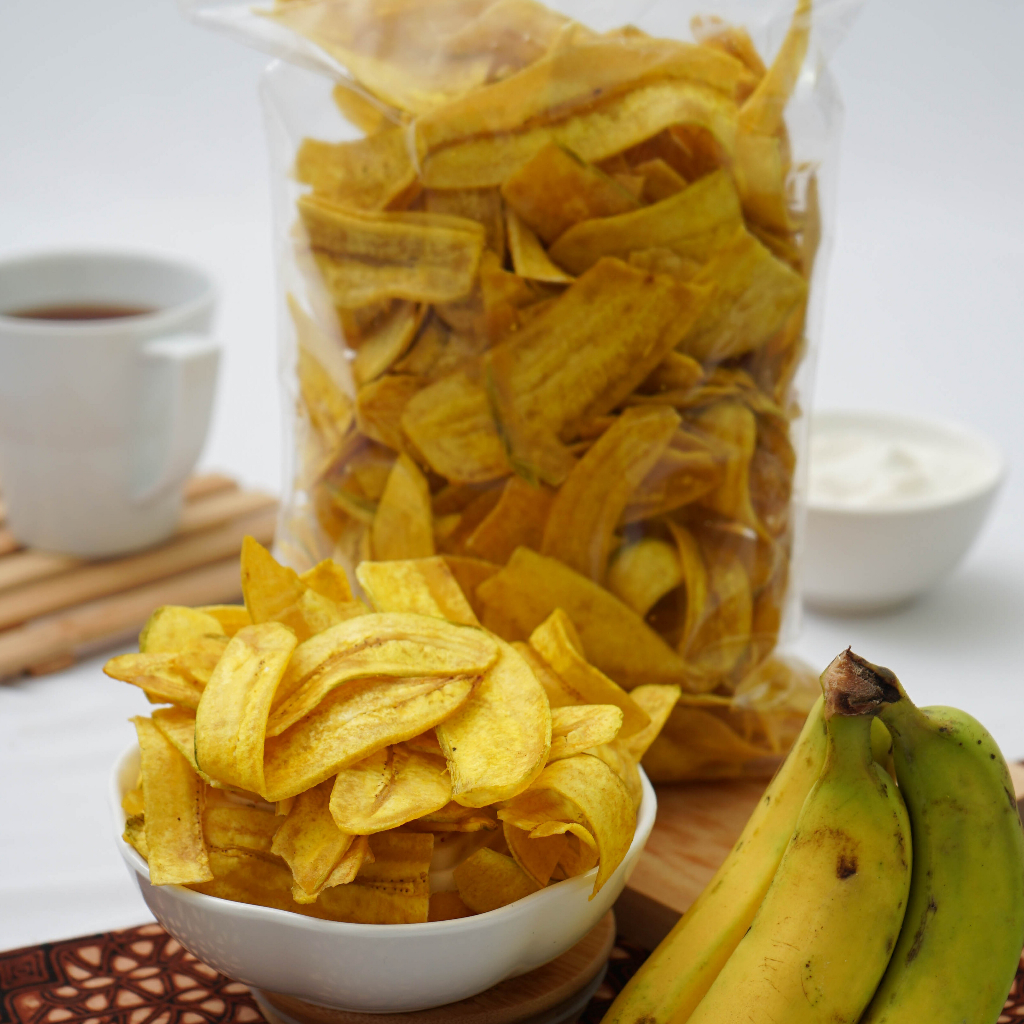 

Keripik Pisang Asin Gurih 250gram