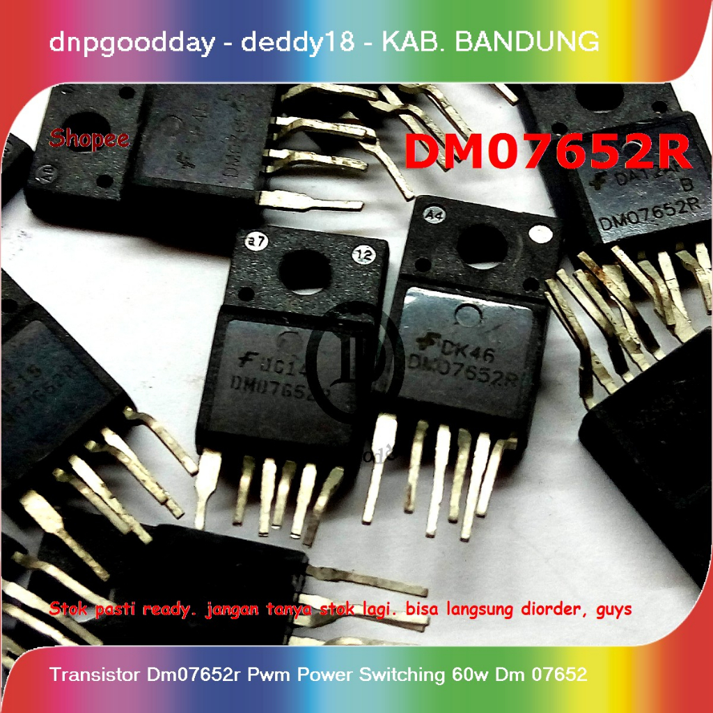 Transistor Dm07652r Pwm Power Switching 60w Dm 07652