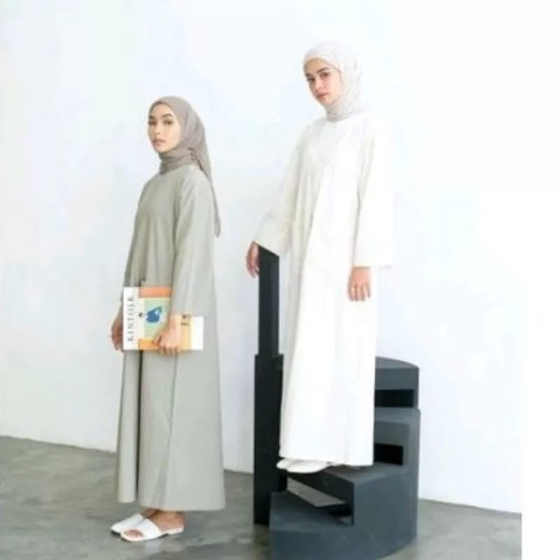 Midi Dress ALEA - Long Tunik Korean Style