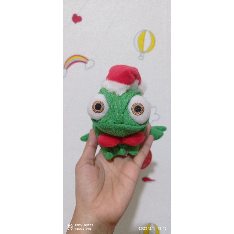 Boneka Karakter Bunglon / Bunglon Rapunzel / Rascal Bunglon Rapunzel / Boneka Original