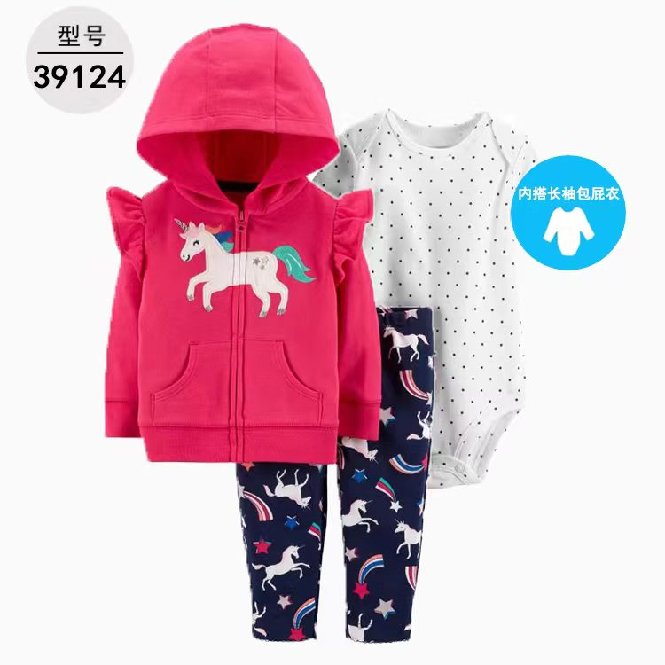 6bulan-24bulan JAKERT/JUMPER/ROMPER CARTER'S SET 3IN1 ANAK PEREMPUAN SKU0089 RESTOCKKKK