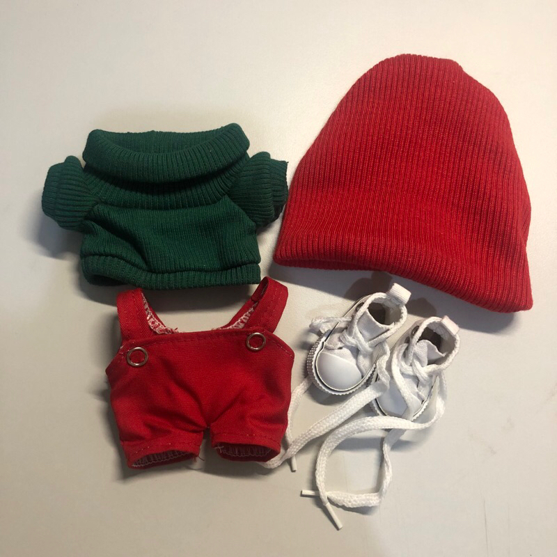 (PRELOVED) Baju Boneka Mini Plush Skzoo Kpop Doll 15cm