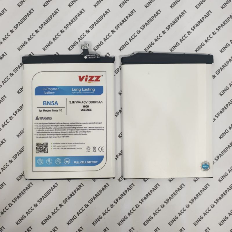 BATERAI BATRE BATERE BATTERY VIZZ REDMI 10 BN5A BN-5A VIZZ DOUBLE POWER