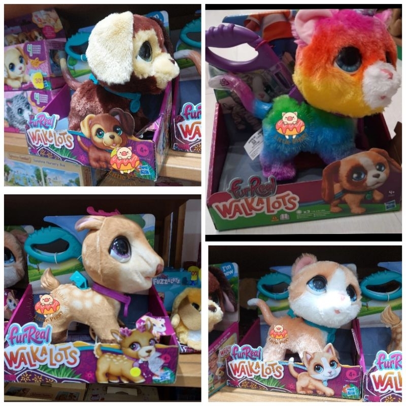 Furreal walkalots unicorn cat