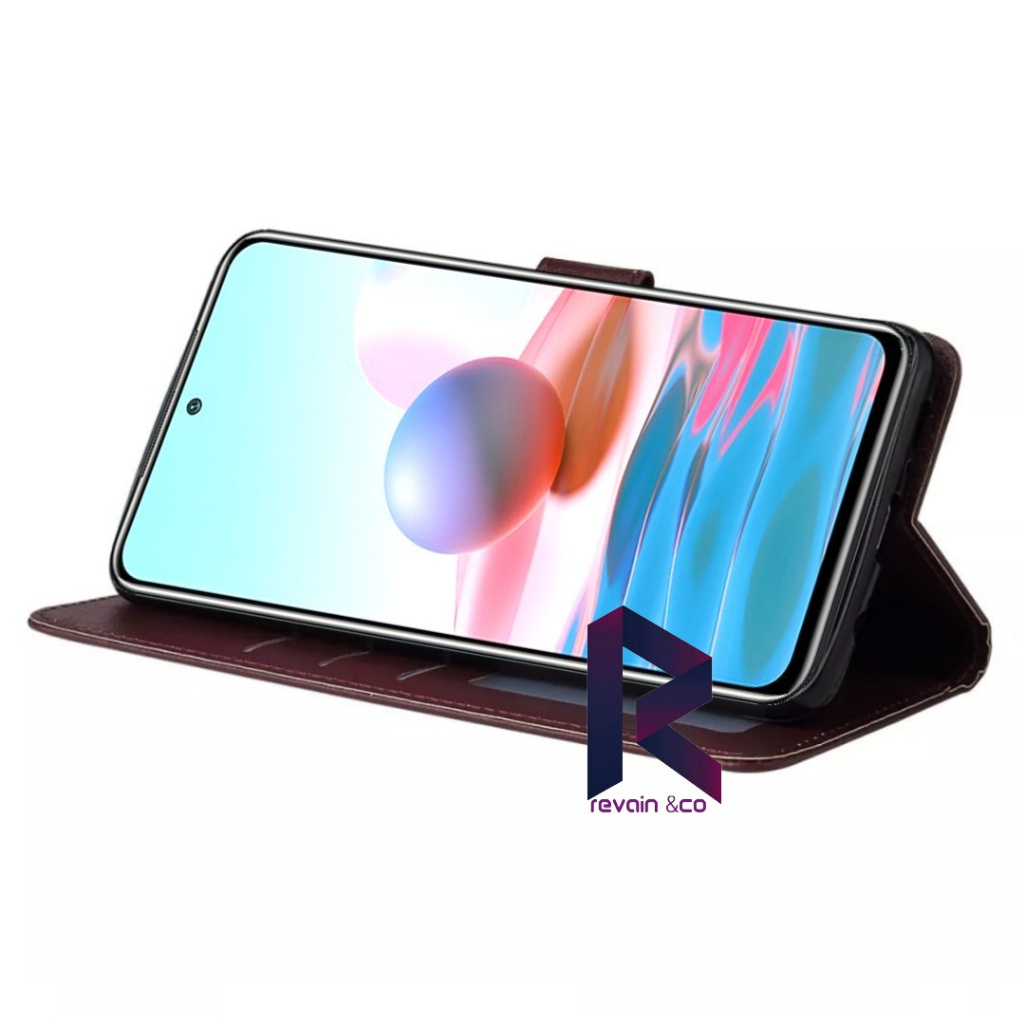 CASE VIVO V27 5G FLIP WALLET LEATHER KULIT PREMIUM SARUNG BUKA TUTUP KESING HP FLIP CASE VIVO V27 5G