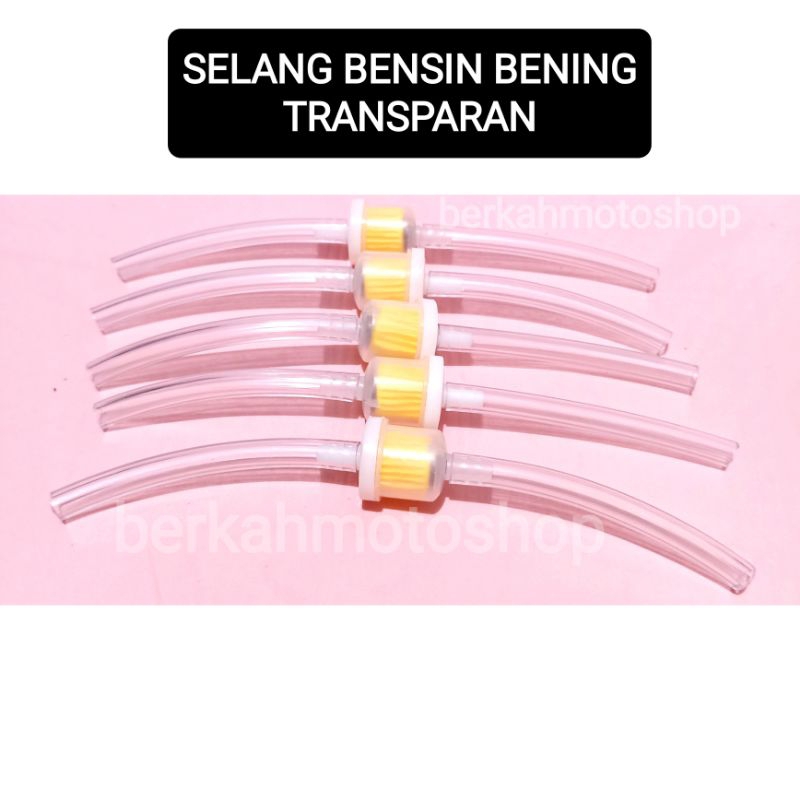 [COD] SELANG BENSIN BENING TRANSPARAN RX KING SCORPIO THUNDER NINJA R RR CB GL MP TIGER HEREX SELANG