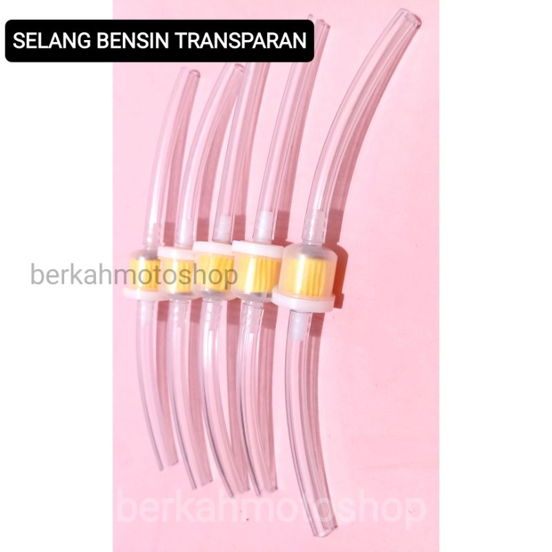 SELANG BENSIN TRANSPARAN BENING TEBAL RX KING GL MP HEREX TIGER CB NINJA R RR THUNDER SCORPIO SELANG