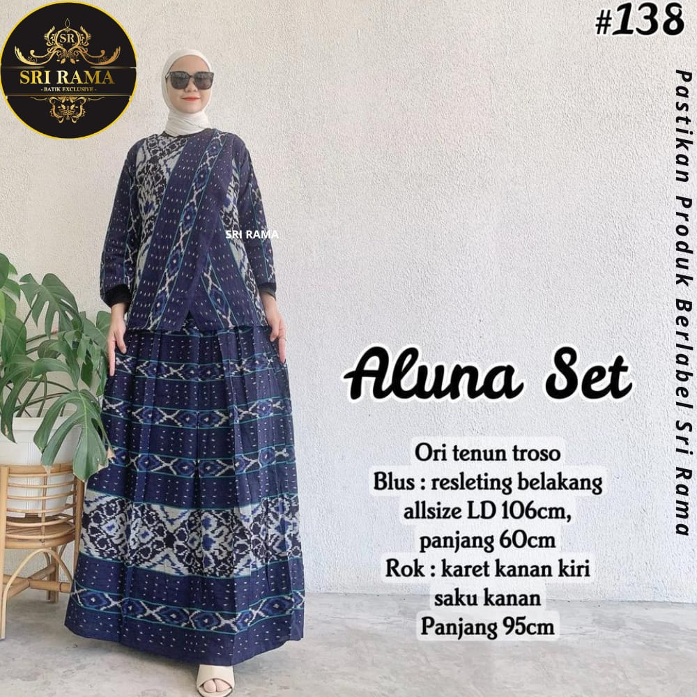 Setelan Batik Tenun Troso Aluna
