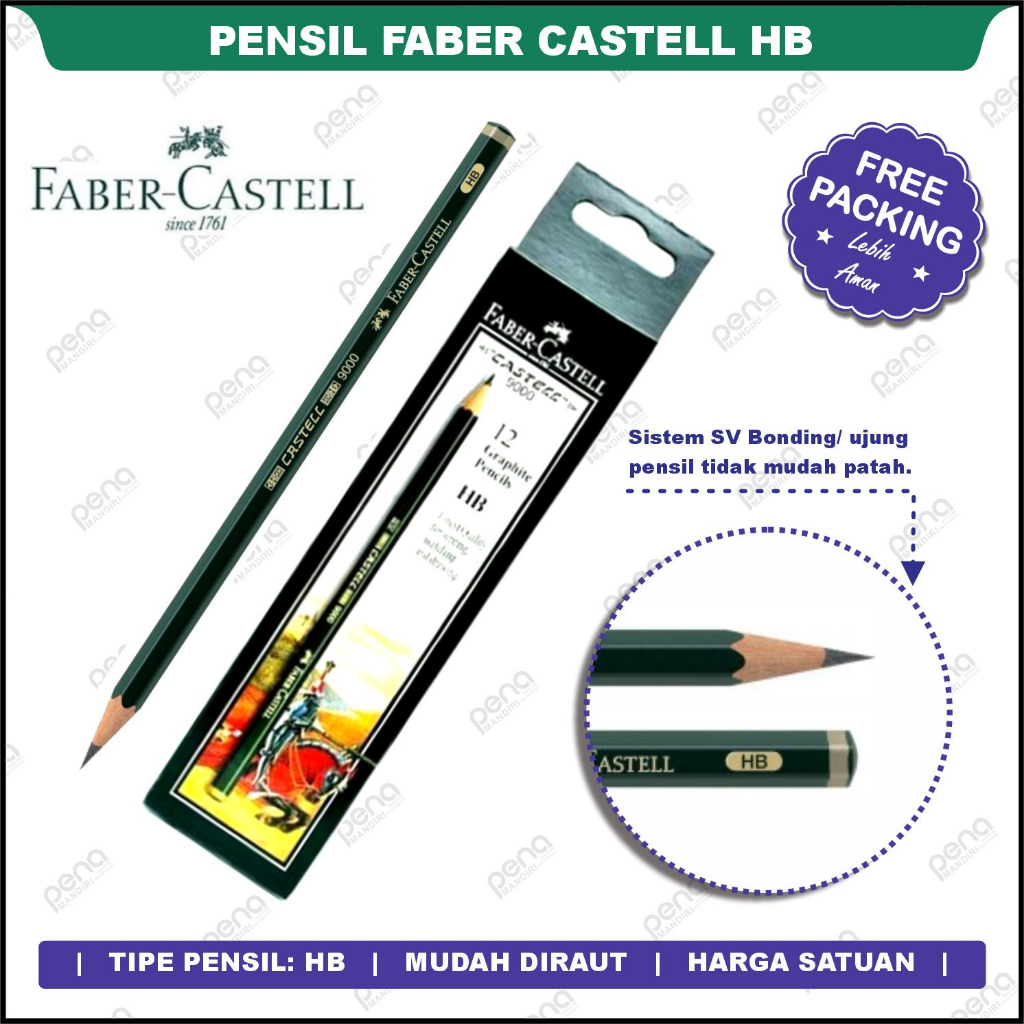 Pensil Faber Castell HB (Original)