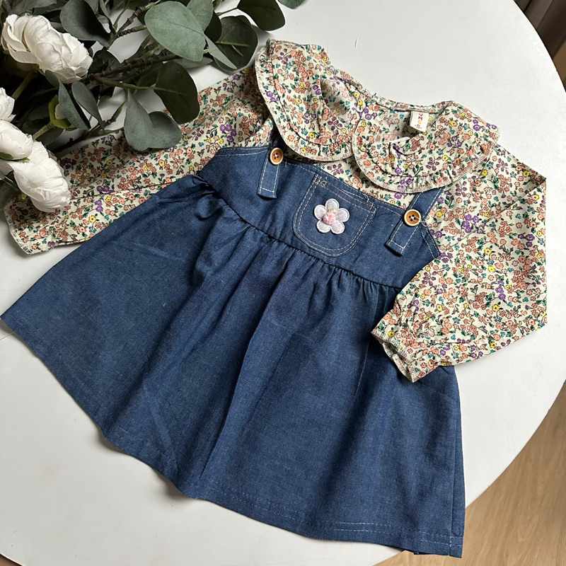 Shaby dress | dress overall anak