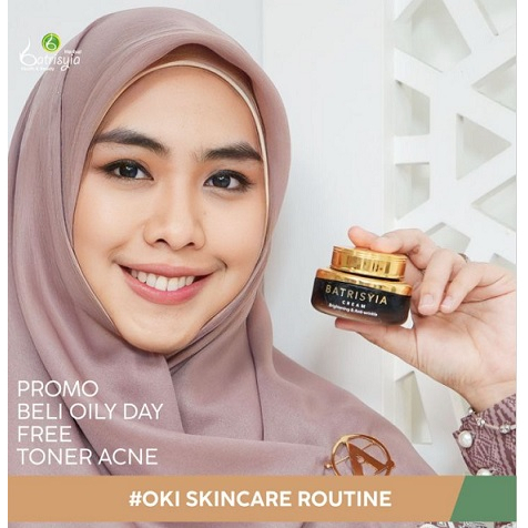 Batrisyia Day Cream Exclusive Oily, Krim Siang Eksklusif Batris