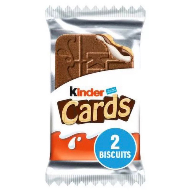 TERMURAH Kinder Cards (perbungkus isi 2) Coklat Import Dubai + BONUS