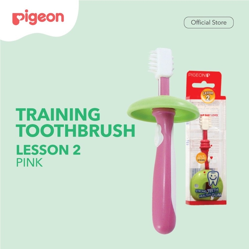 Pigeon Training Toothbrush Lesson 1 Lesson 2 - Pigeon Sikat Gigi