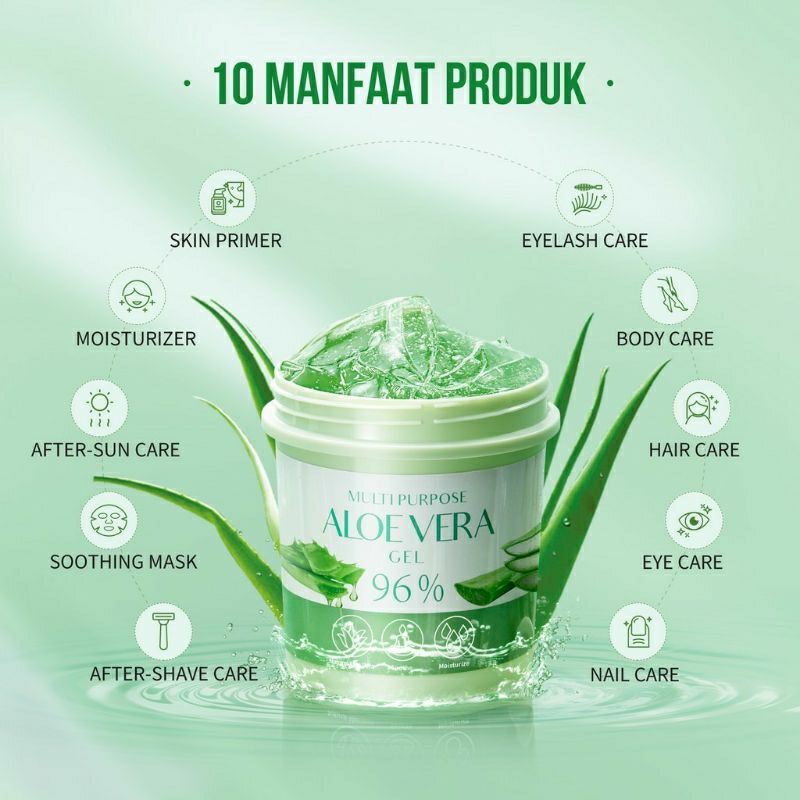 YOU Multiple  Purposes Aloe Vera Gel - Aloevera Pot 180gr