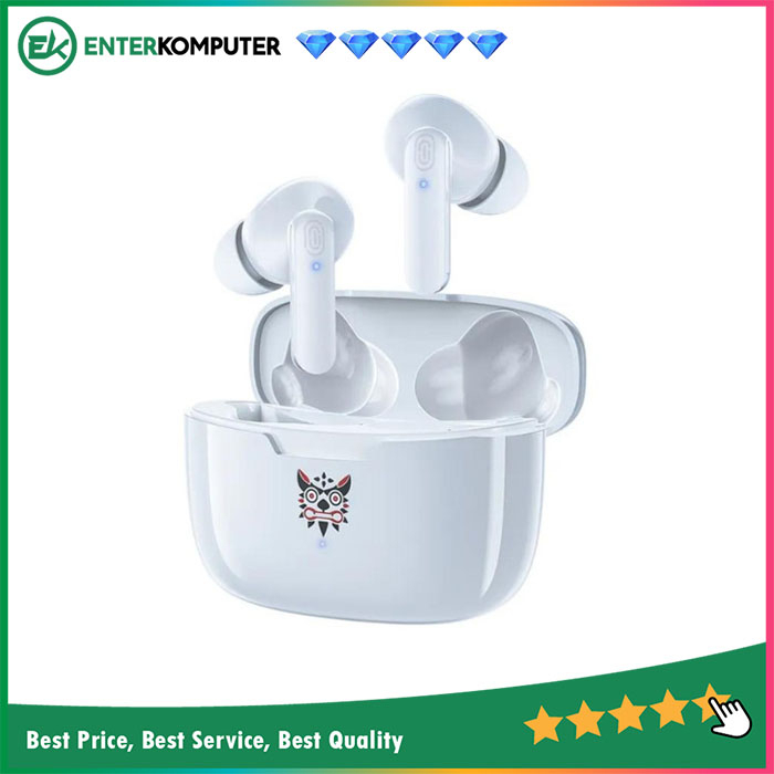 Onikuma T38 True Wireless Gaming Earbuds - White