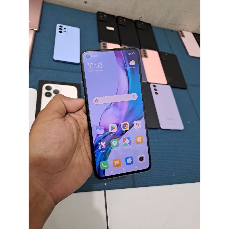 Handphone Hp Xiaomi Mi 11 Lite / Mi11 Lite 8/128 Second Seken Bekas Murah
