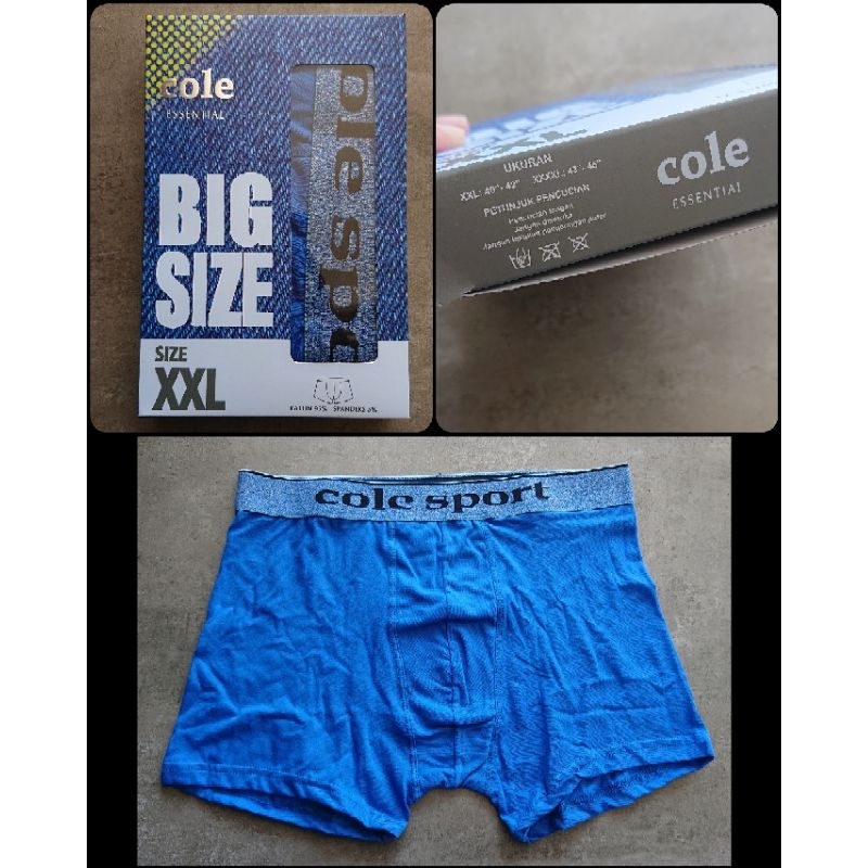 boxer pria cole xxl xxxl