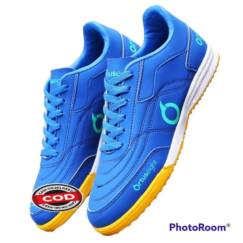 SEPATU FUTSAL ORTUS PRIA DEWASA JOGOSALA BEAST WHITE JAMIN 100% BUNYI CIT-CIT TERBARU