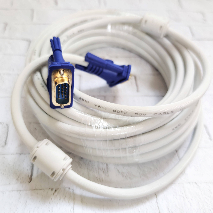 KABEL VGA 10M HIGH QUALITY (GOLD PLATED) / VGA 10 METER / VGA 10 M