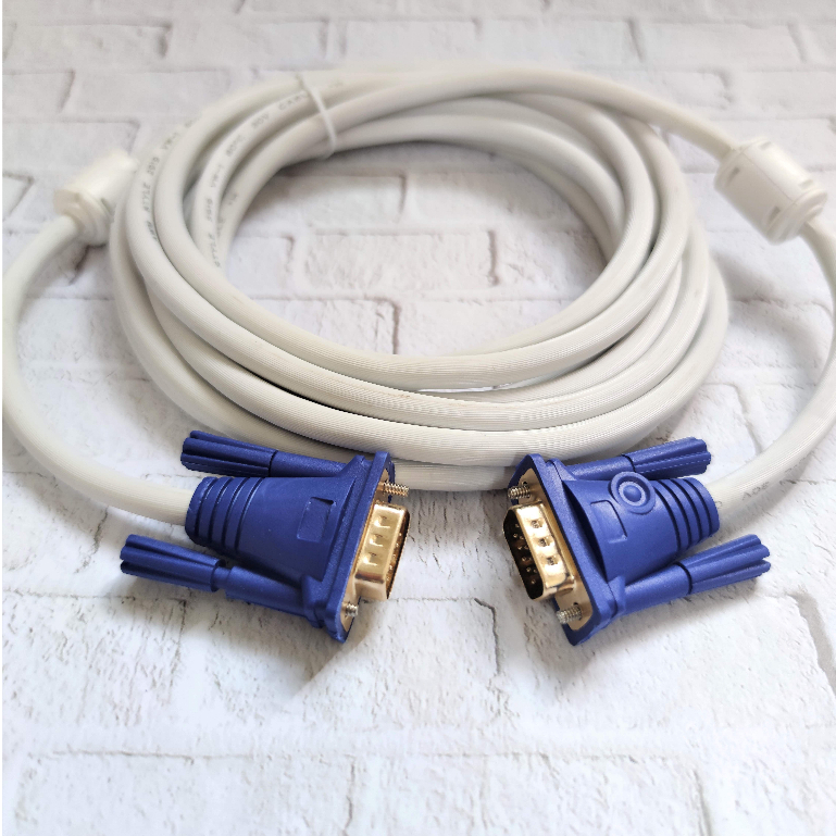 KABEL VGA 5M HIGH QUALITY (GOLD PLATED) / VGA 5 METER / VGA 5 M