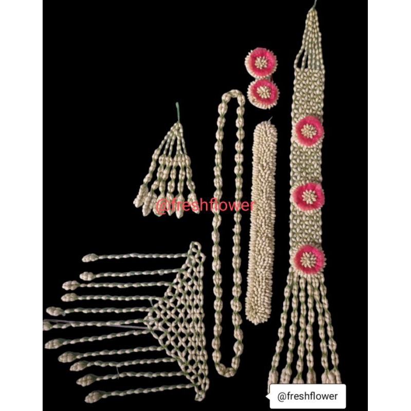 PO ronce melati asli sesuai permintaan (solo, palembang, betawi, batak, makasar, melayu)