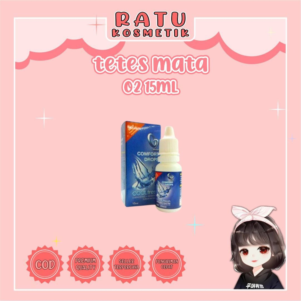 ❤ RATU ❤ Tetes Mata X2 15ml | A+ 10ml | Freshkon 10ml | O2 15ml | Eye Drop Contact | Mata Kering Pakai Softlens | Cairan Soflens