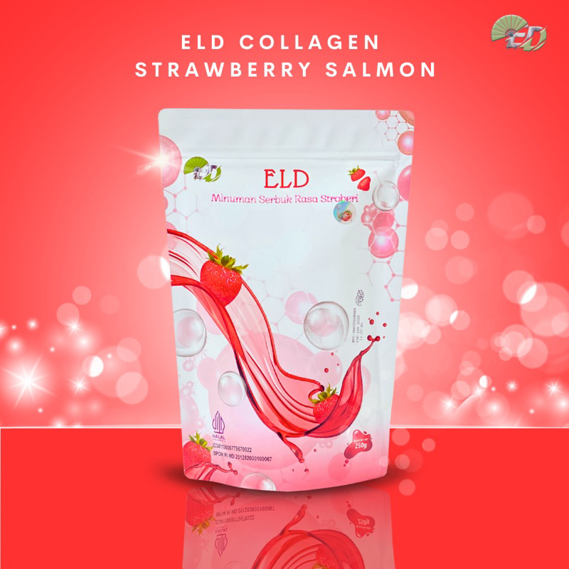 ELD COLLAGEN STRAWBERRY SALMON || LGLUTATIONE || MEMUTIHKAN LEBIH CEPAT