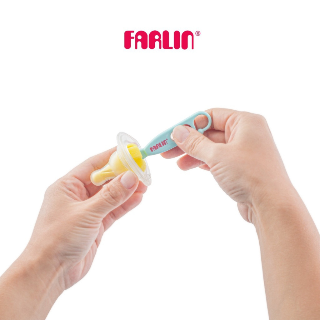 [PROMO] Farlin Nipple Brush Sikat Pembersih Dot Bayi