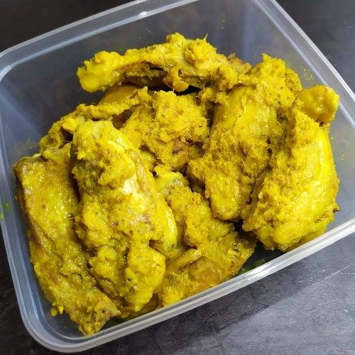 

Ayam Ungkep Serundeng 1 Ekor | Ayam Lengkoas kemasan - 600Gram/Box - 1 EKOR