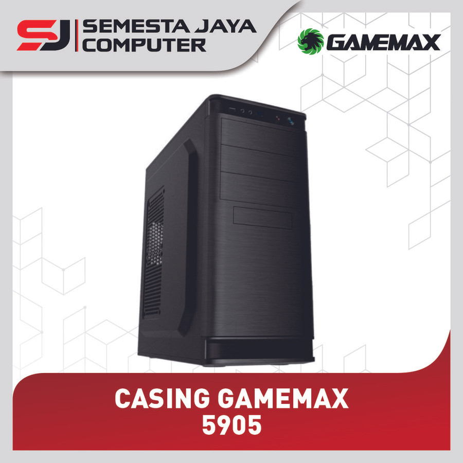 Casing Komputer Gamemax 5905 ATX Include PSU 500W