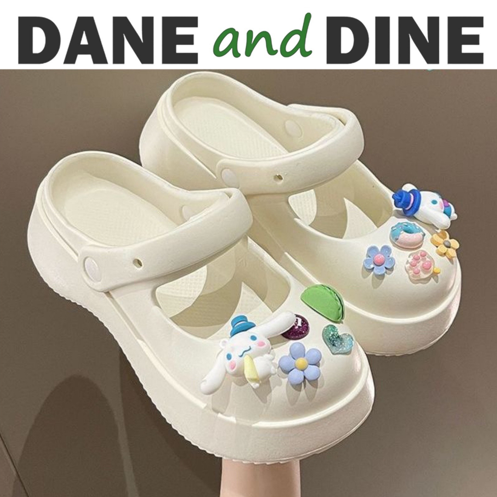 Sandal Wedges Wanita korea Dane and Dine WJ2