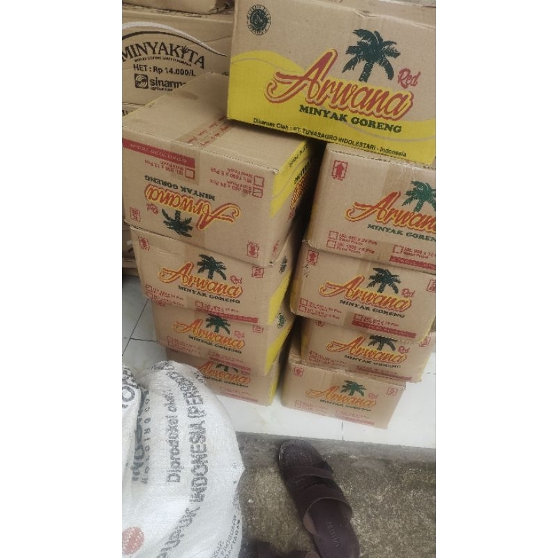 

minyak goreng arwana/fetta pouch 400ml