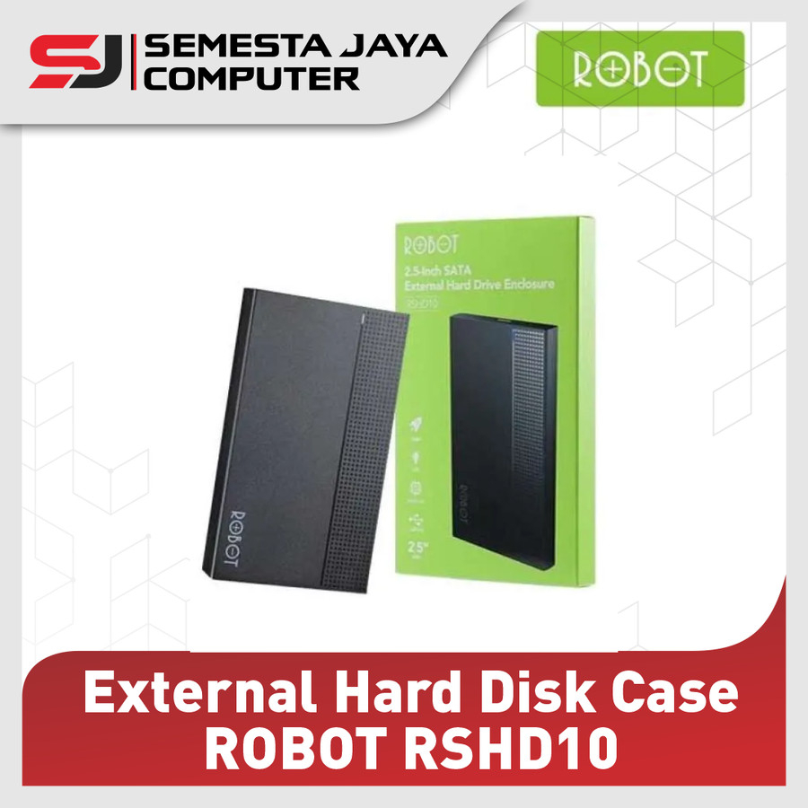 External Hard Disk Case ROBOT RSHD10 2.5 Inch SATA USB 3.0