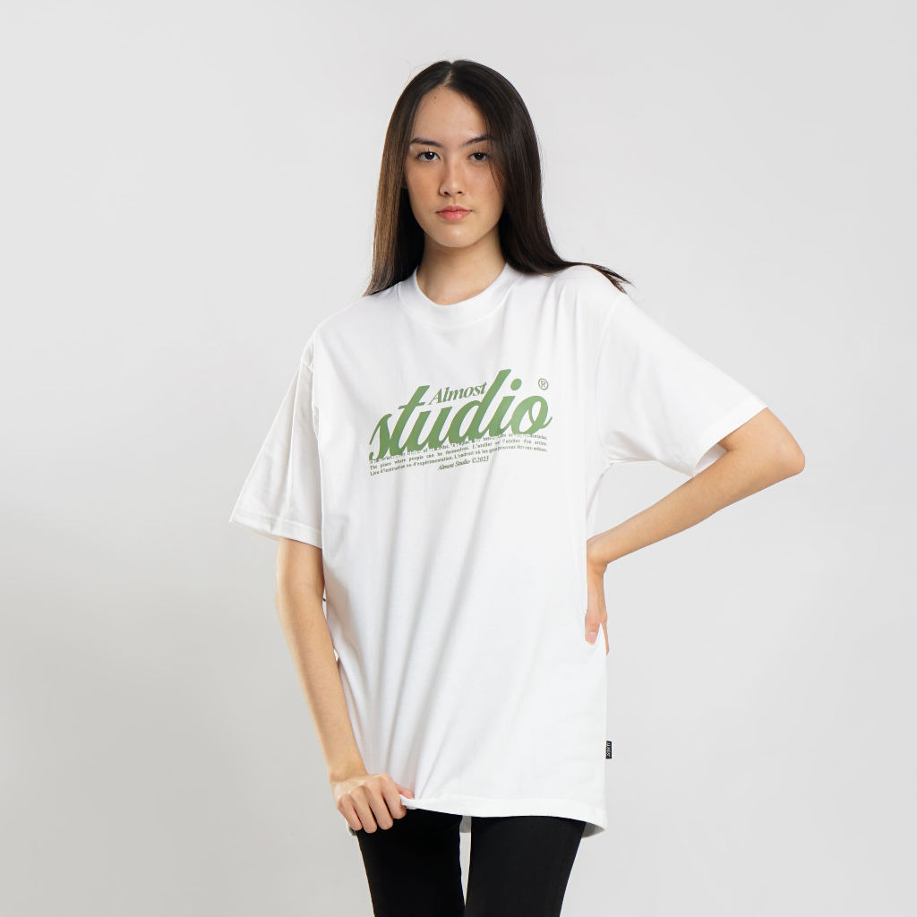 ALmost Studio - T-Shirt - Studio - White