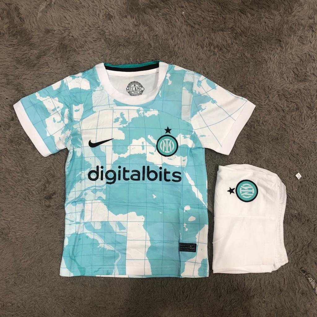 JERSEY KIDS INTER MILAN AWAY 2022-2023 IMPORT GO THAILAND